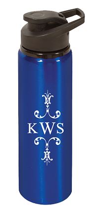 BLUE WATER BOTTLE 26 OZ.