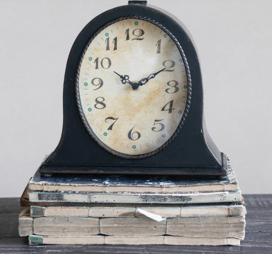 Metal Mantel Clock