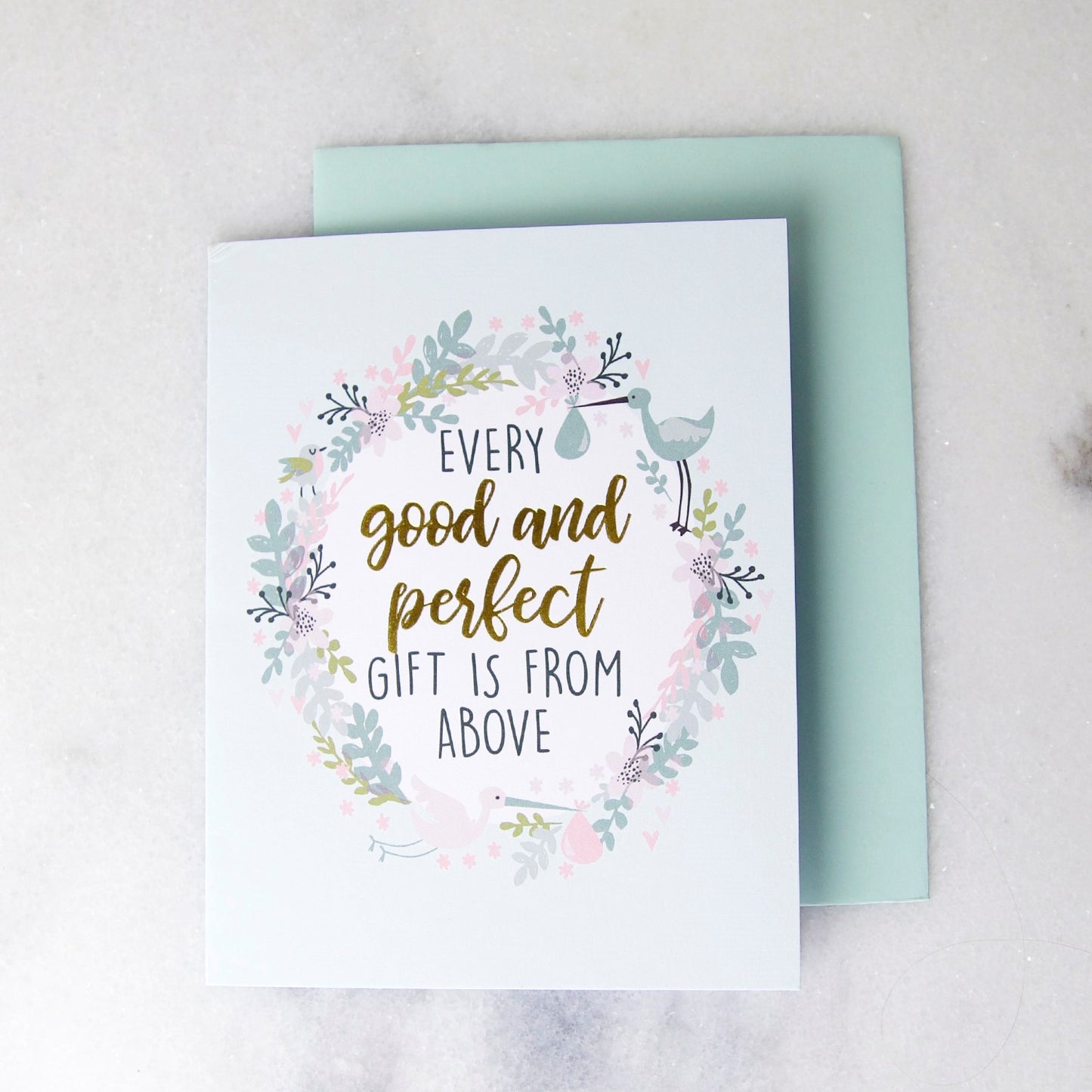 Gift is From Above Greeting Card