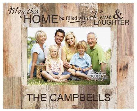 LIGHT FAUX WOOD PHOTO FRAME