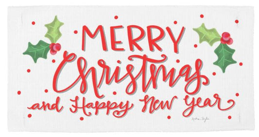HOLLY MERRY CHRISTMAS PILLOW SWAP