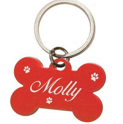 RED BONE KEYCHAIN