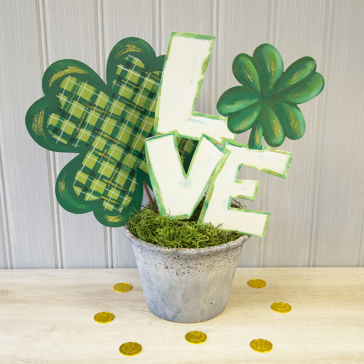 Reversible Shamrock & Talking Hearts