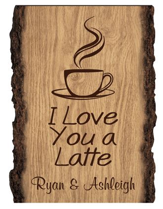 FAUX SLICED LOG SIGN
