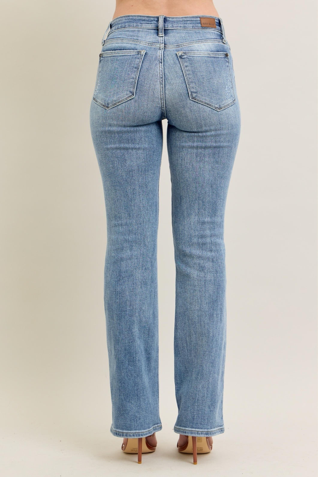 Judy Blue Mid Rise Bootcut Jeans