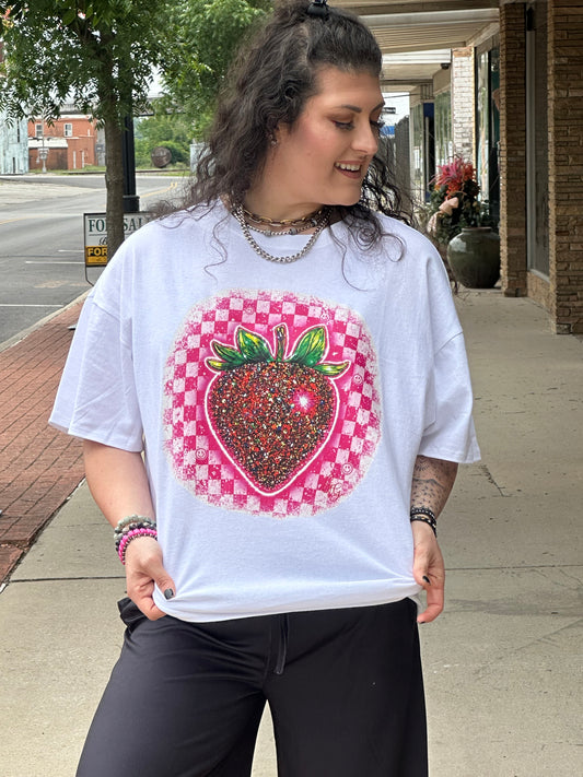 Strawberry Glow Tee