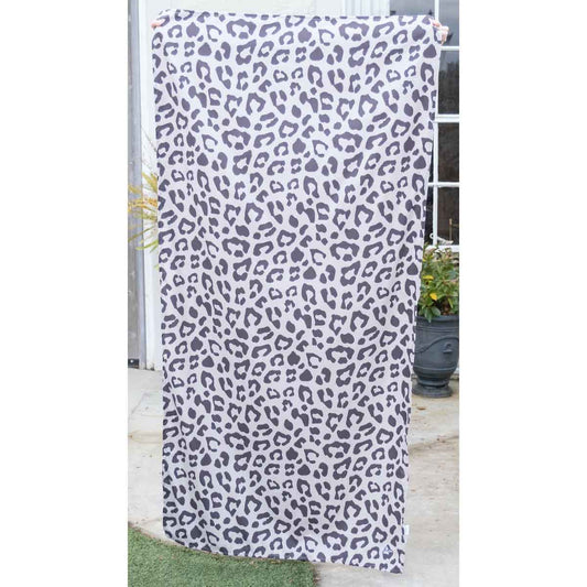 Leopard Beach Towel