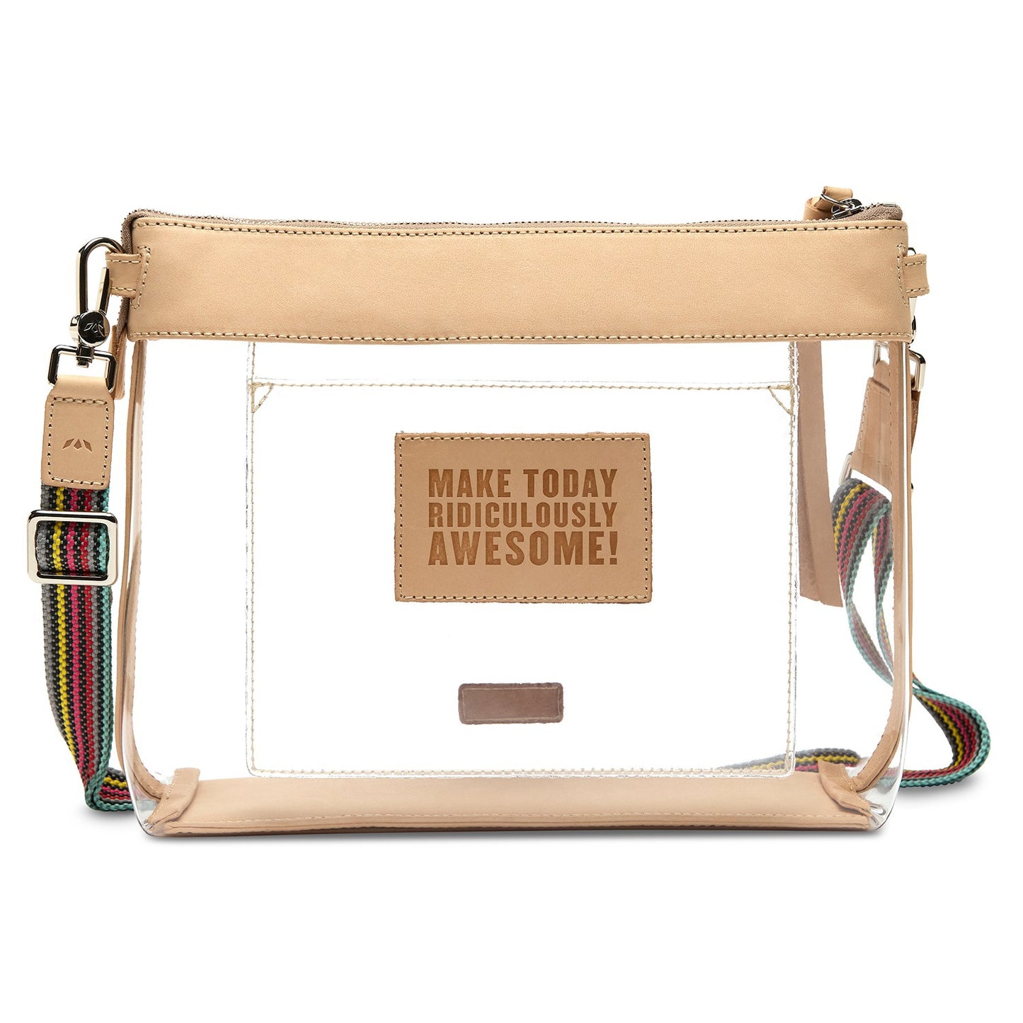 CONSUELA Downtown Crossbody, Clear Diego