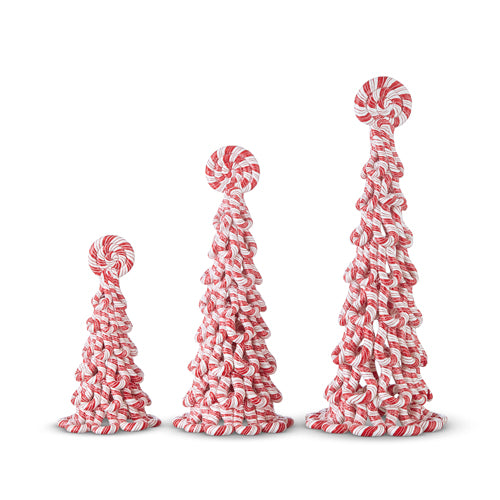 PEPPERMINT TREES (Set of 3)