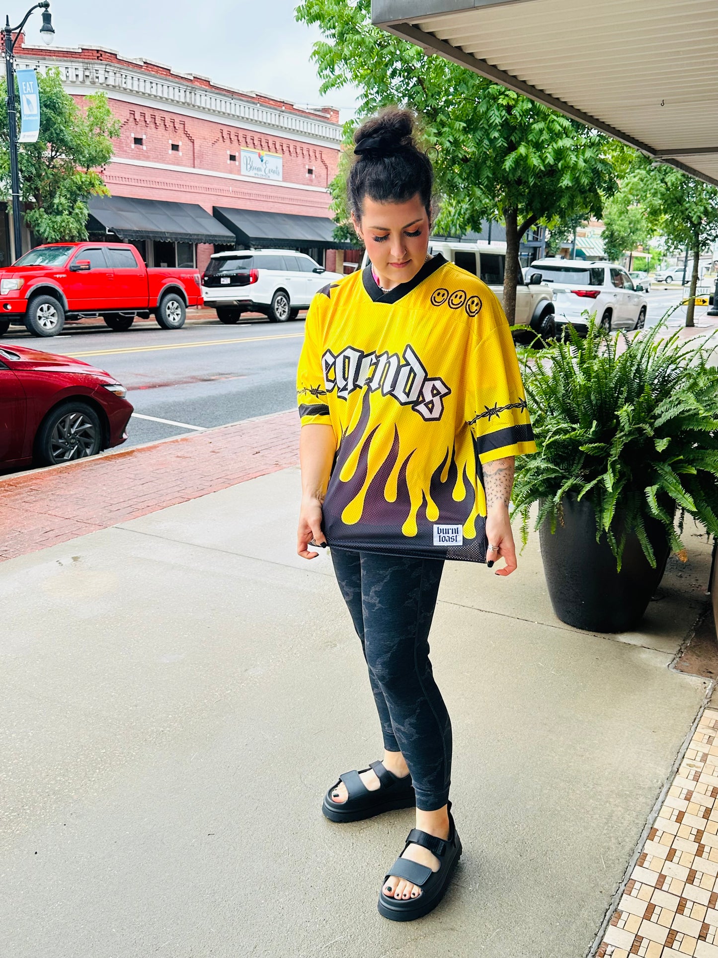 We are Legends Yellow Flame Jersey
