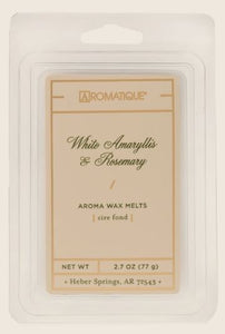 Aromatique White Amaryllis & Rosemary - Aroma Wax Melts