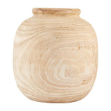 LARGE PAULOWNIA WOOD POT