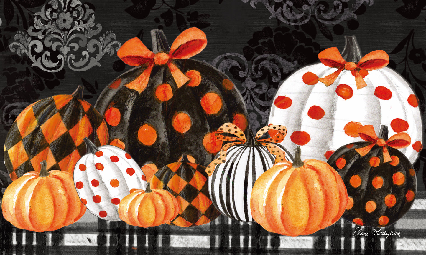 Elegant Pattern Pumpkins Sassafras Estate Switch Mat
