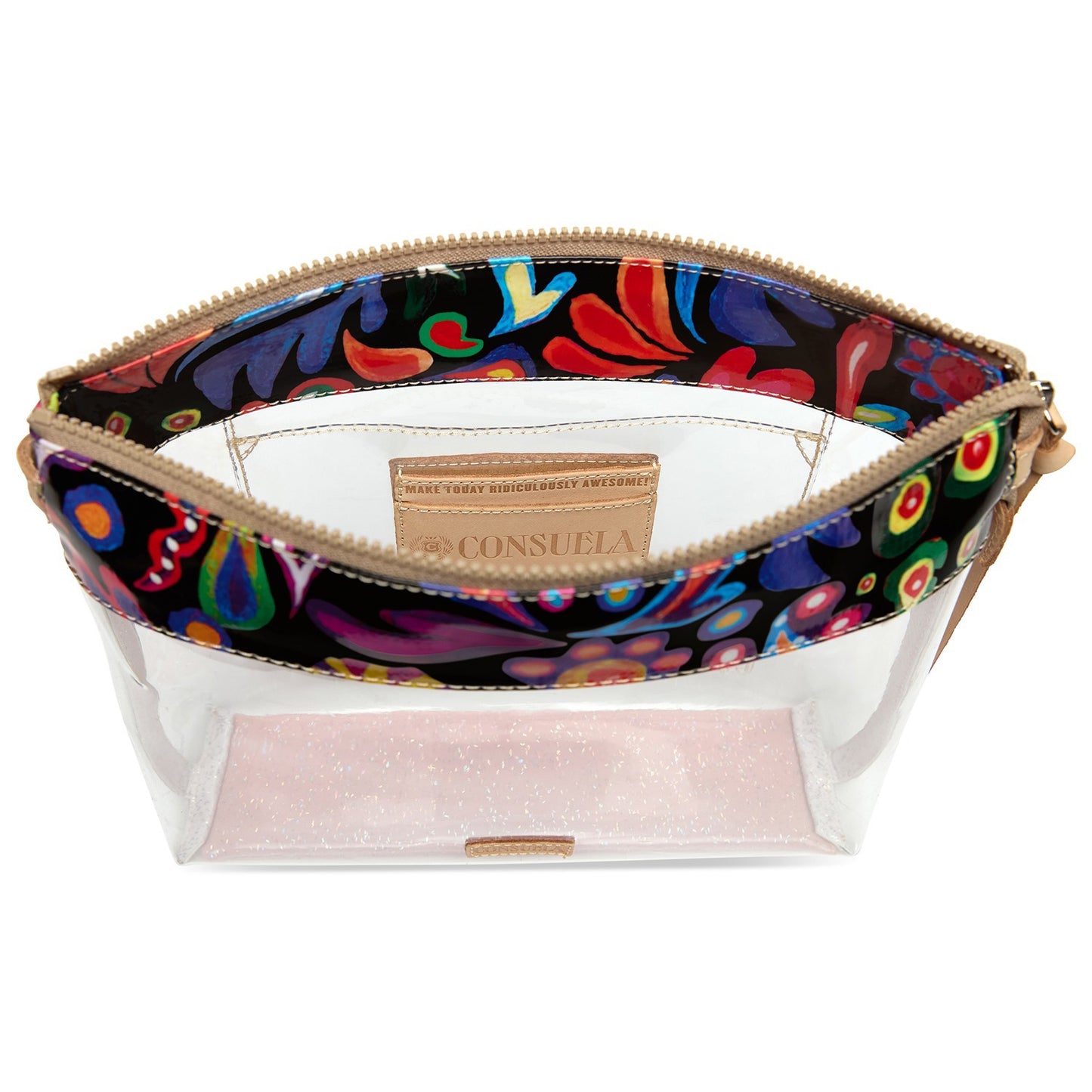 CONSUELA Downtown Crossbody, Clear Sophie