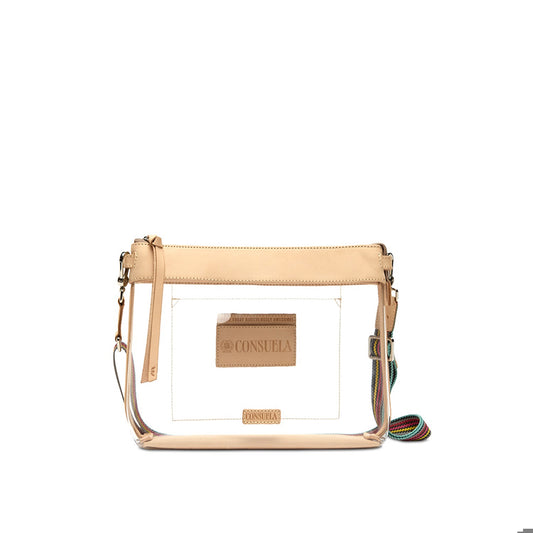 CONSUELA Downtown Crossbody, Clear Diego