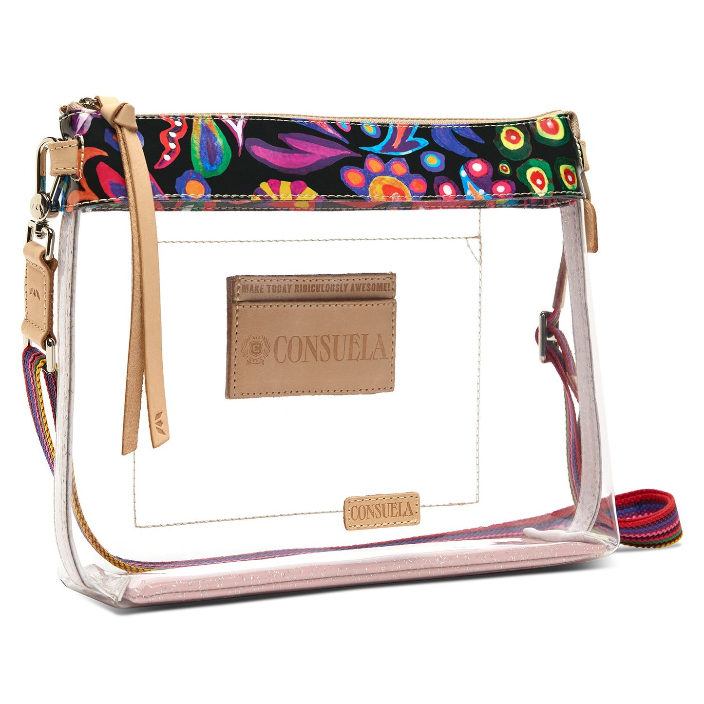 CONSUELA Downtown Crossbody, Clear Sophie
