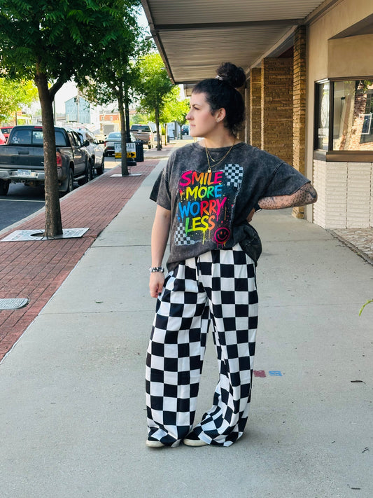 Fast Lane Wide-Leg Pants