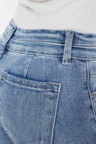 KanCan MID RISE DOUBLE WAIST BAND FLARE JEANS