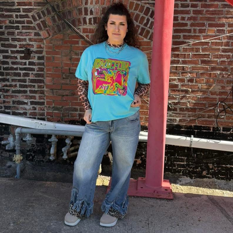 Retro Led Zeppelin Graphic Tee