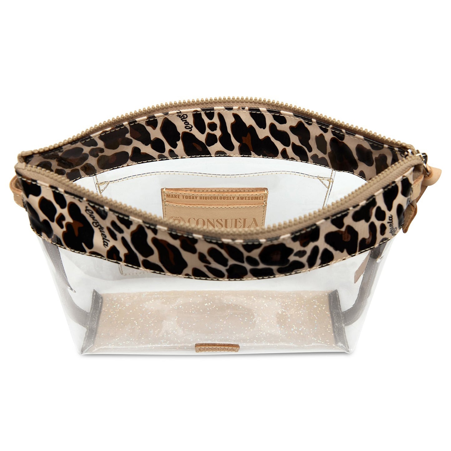 CONSUELA Downtown Crossbody, Clear Mona