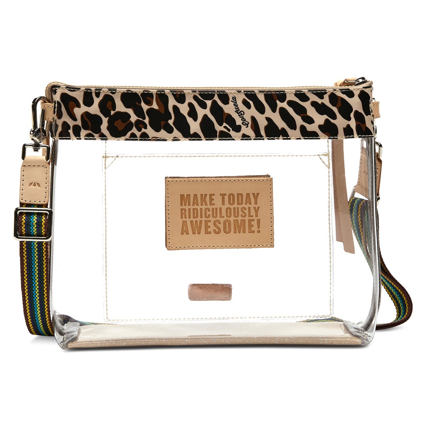 CONSUELA Downtown Crossbody, Clear Mona