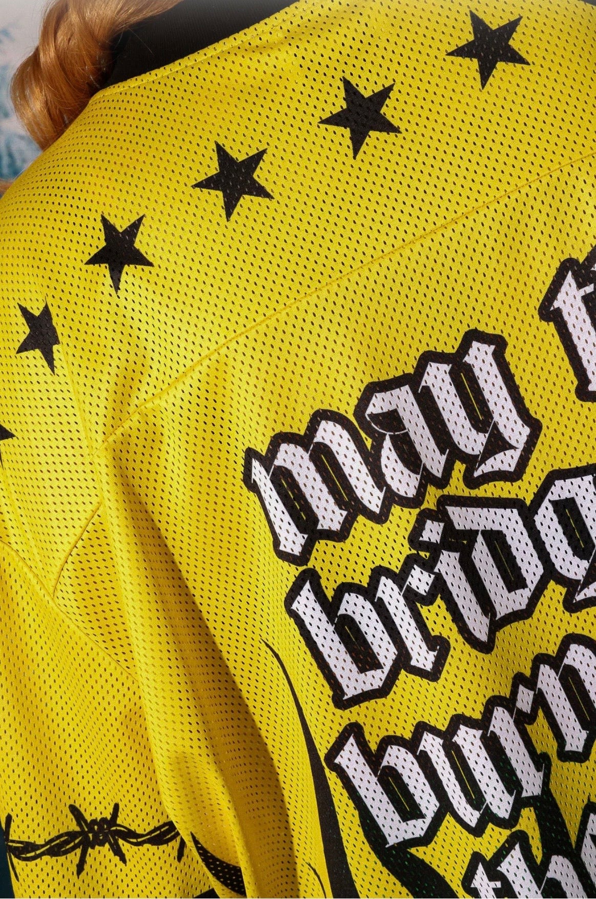 We are Legends Yellow Flame Jersey