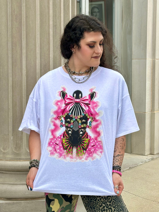 Glitz Zebra Tee