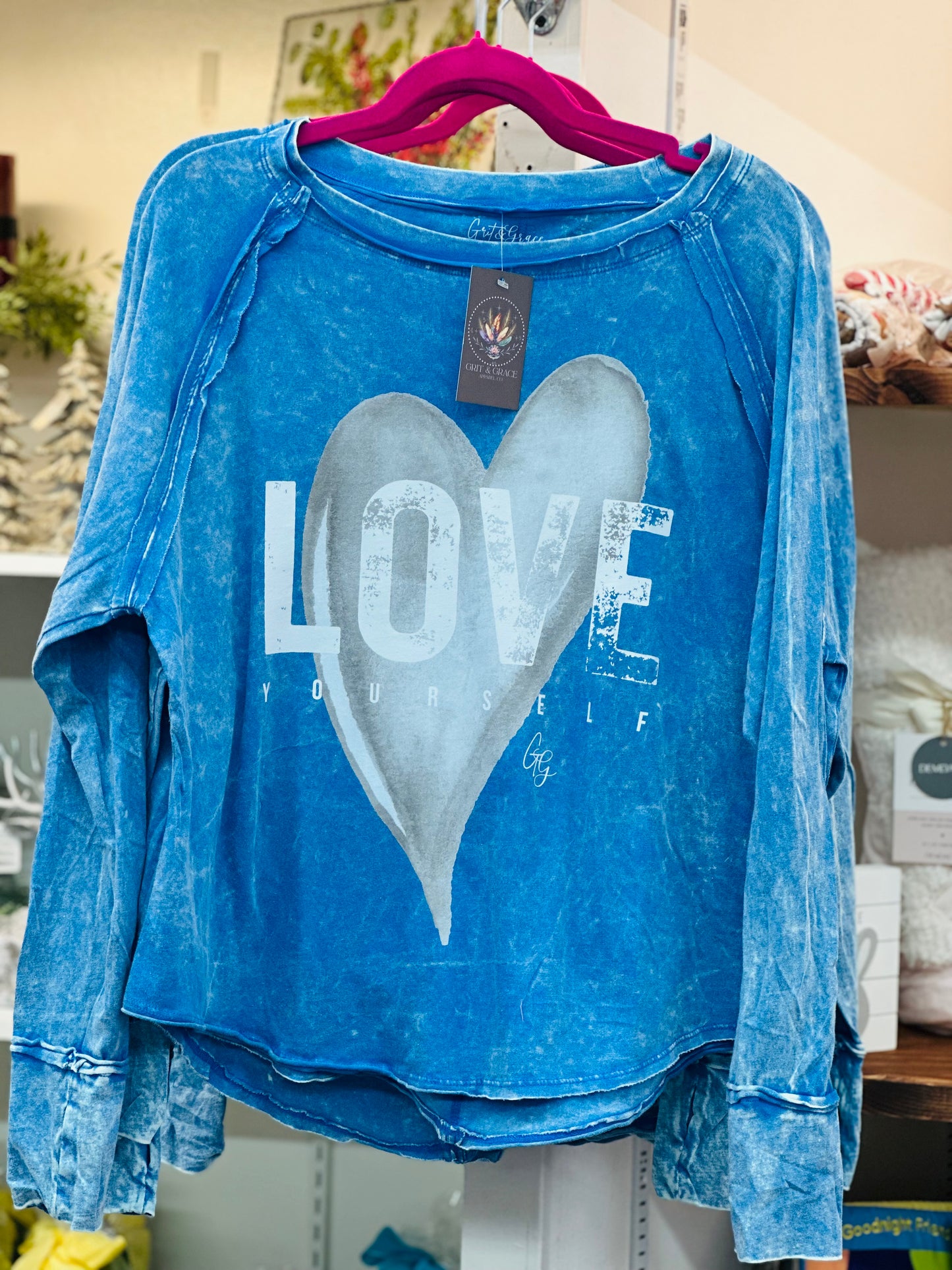 Grit & Grace Love Yourself Pullover