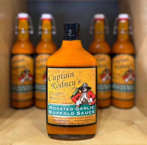 Captain Rodney's Private Reserve - Roasted Garlic Buffalo Sauce