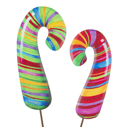 Merry & Bright Candy Canes Set of 2