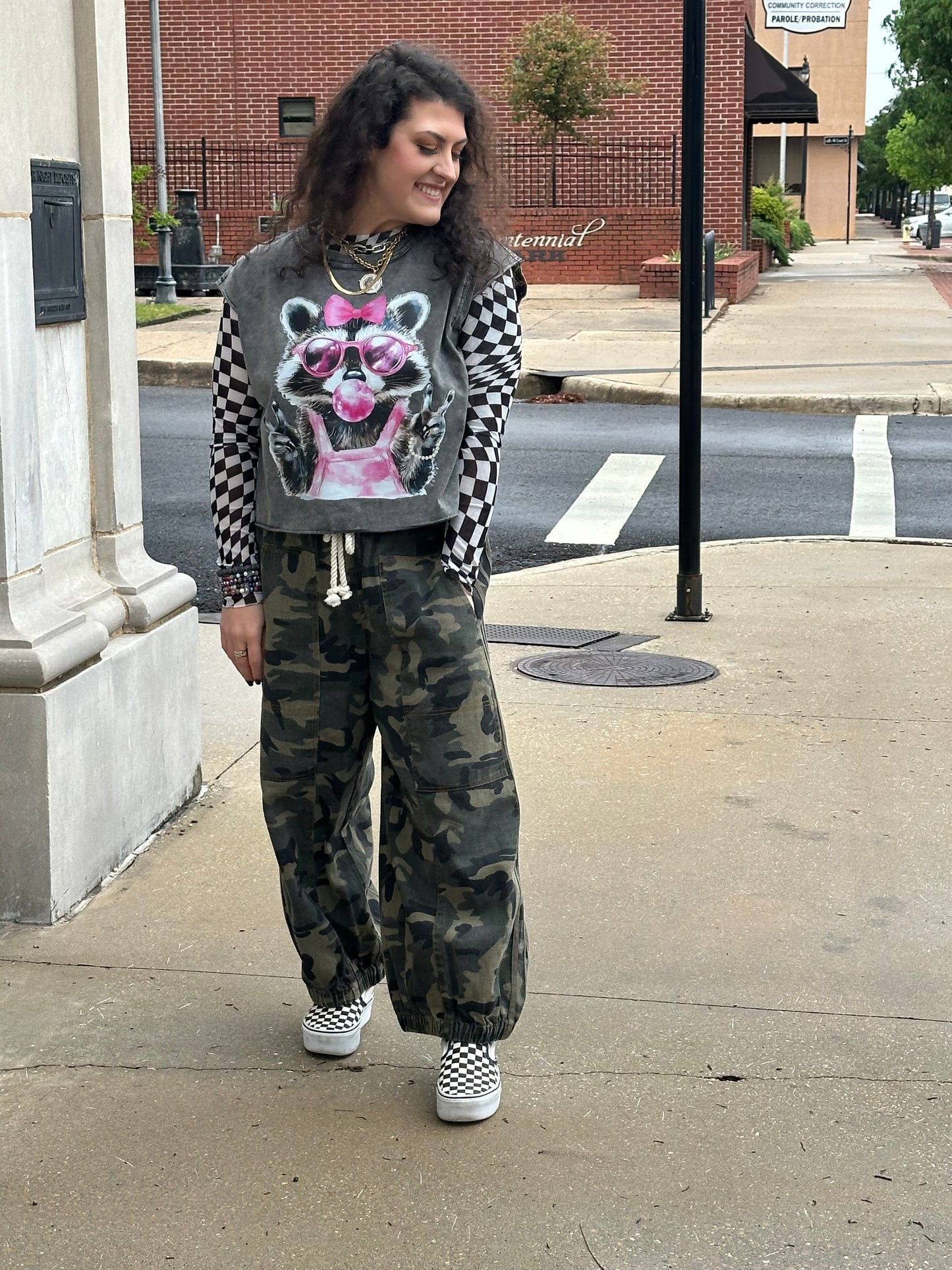 Feral Babe Raccoon Tee