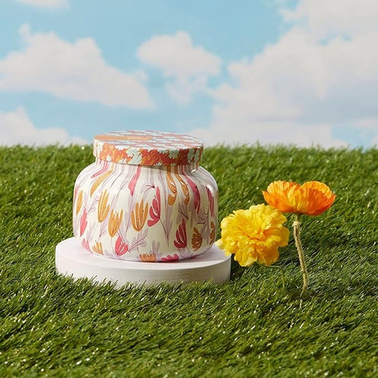 Pineapple Flower Pattern Play Signature Candle, 19 oz