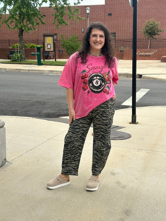 Wild Side Barrel Jeans