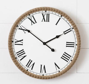 Beaded Wall Clock