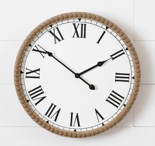 Beaded Wall Clock