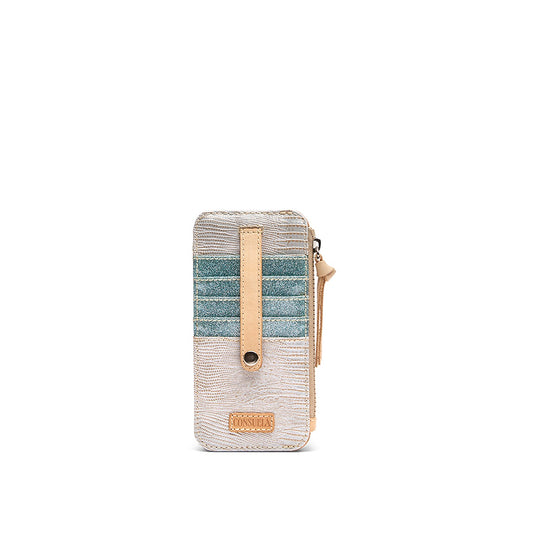 CONSUELA Card Organizer, Celeste