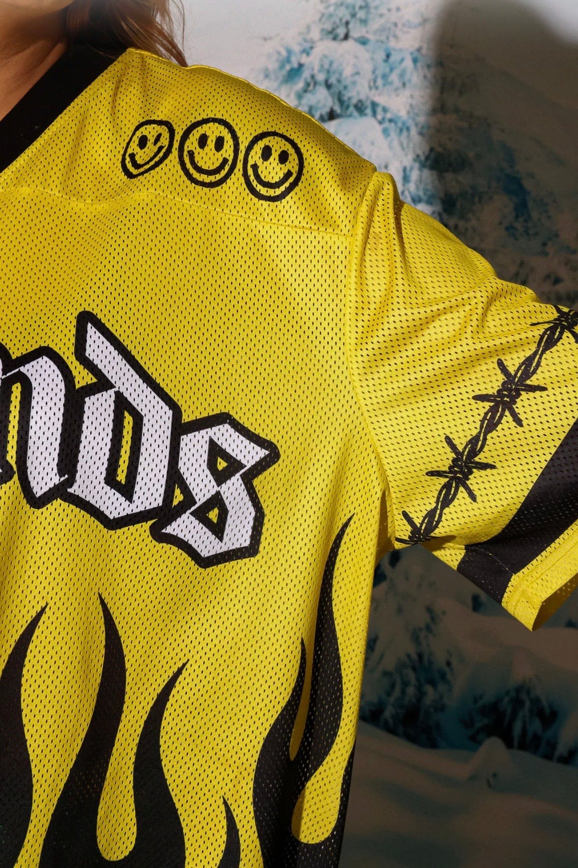 We are Legends Yellow Flame Jersey