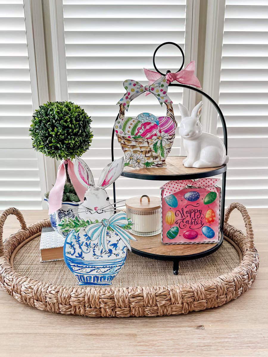 Mini Art Happy Easter & Eggs