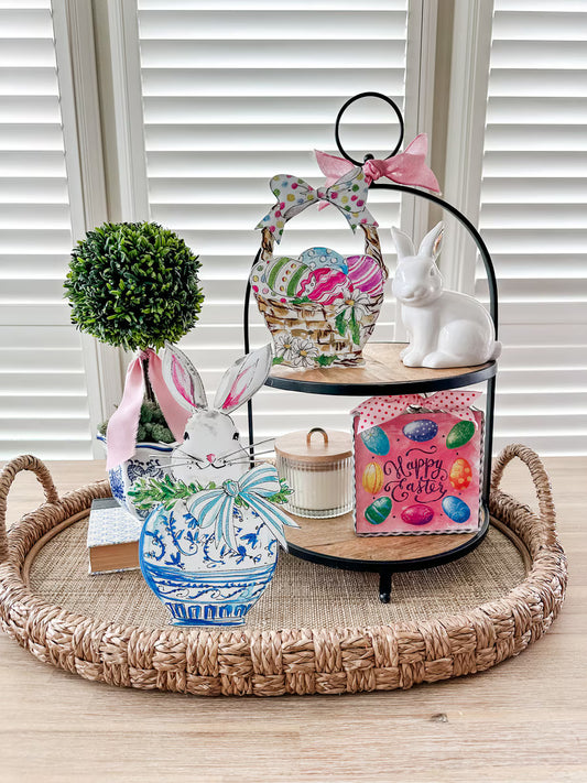 Mini Art Happy Easter & Eggs