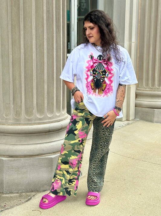 Glitz Zebra Tee