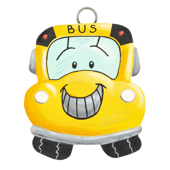 Mini Back To School Bus Charm