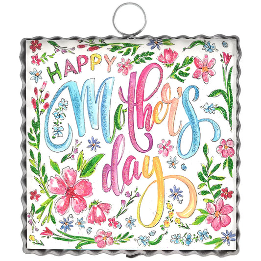 Mini Art Colorful "Happy Mothers Day"