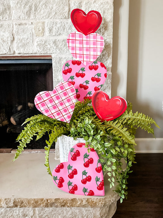 Cherry Heart Topiary