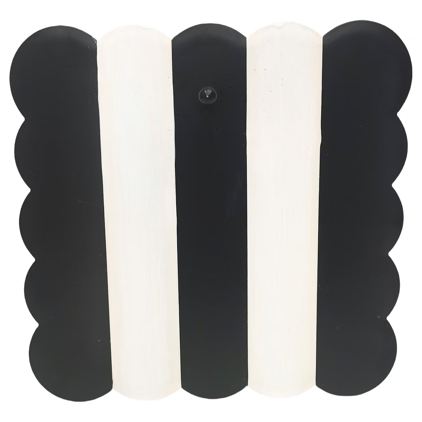 Black & Cream Scallop Display Board