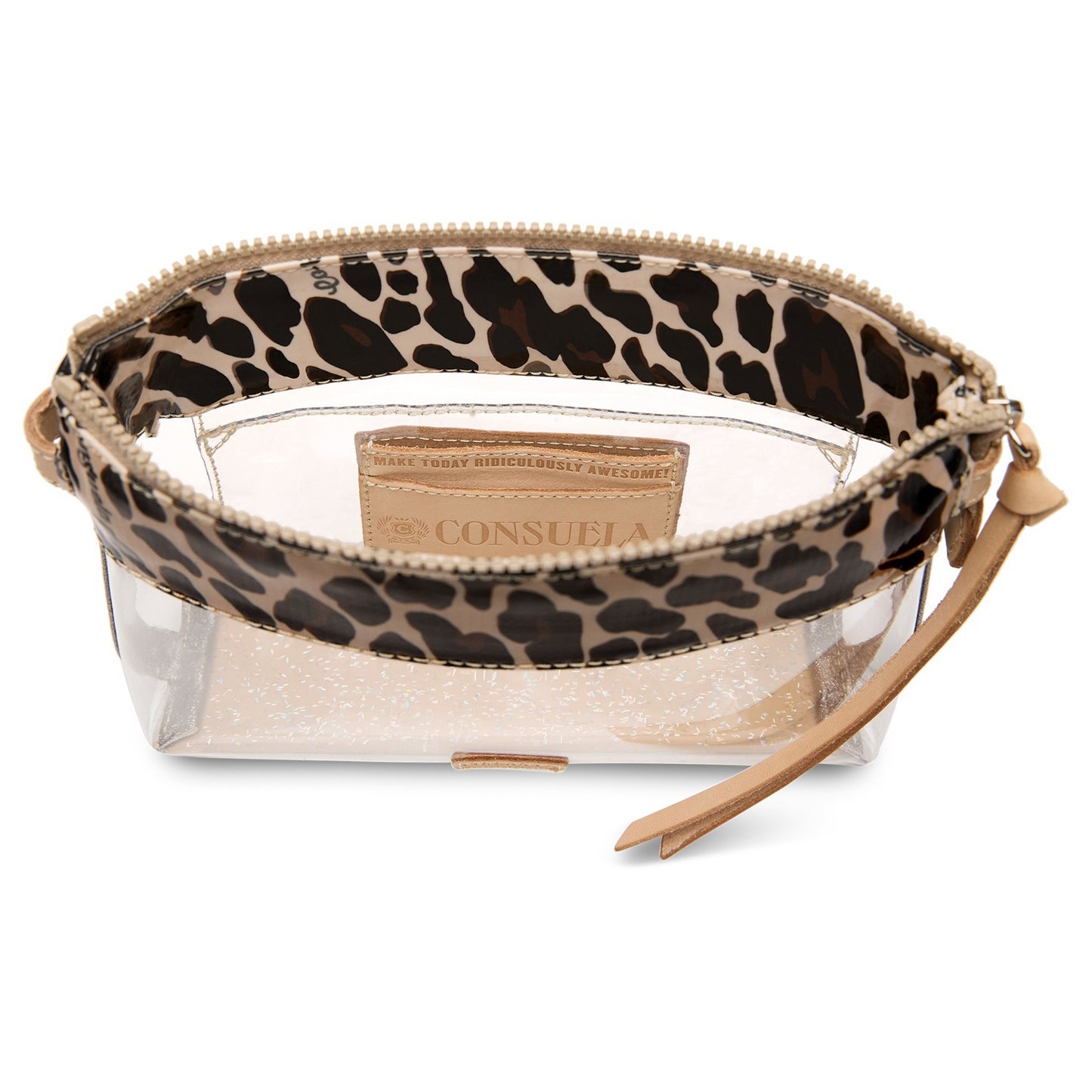 CONSUELA Midtown Crossbody, Clear Mona