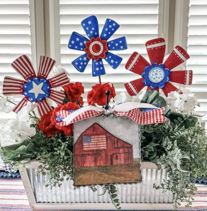 Mini American Barn Print
