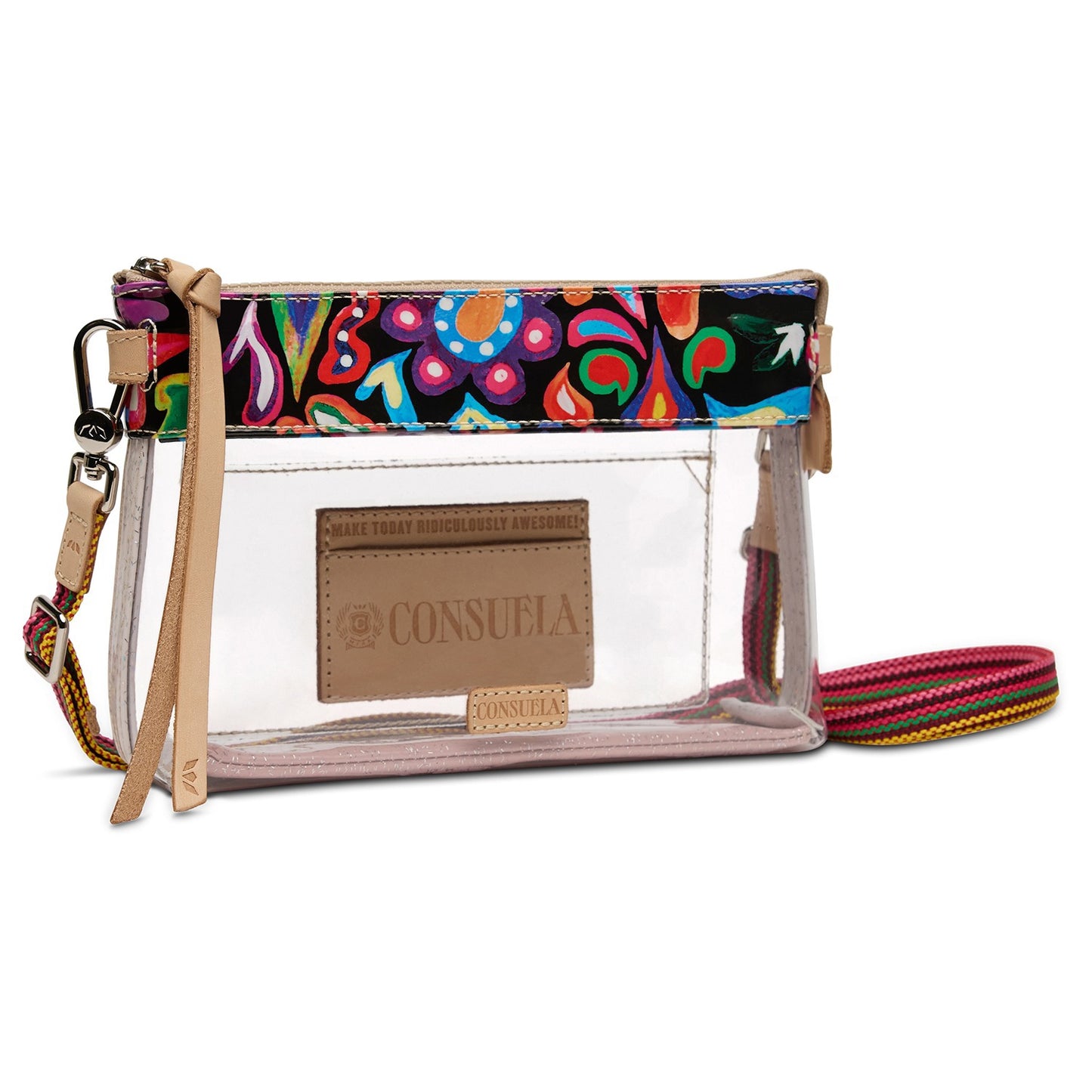 CONSUELA Midtown Crossbody, Clear Sophie