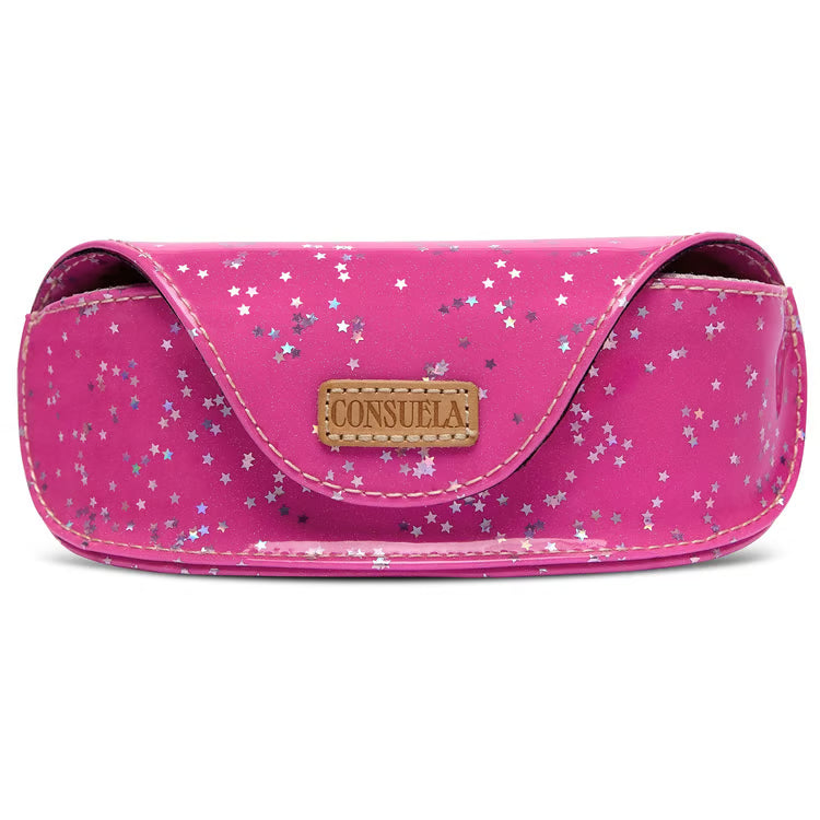 CONSUELA Sunglass Case, Berry