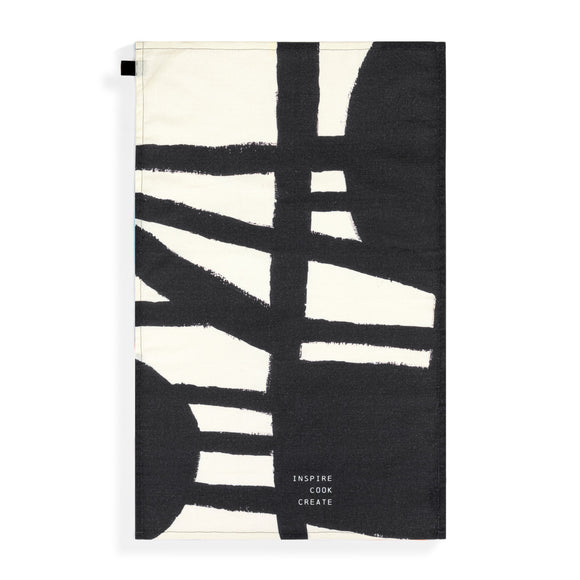 ArtLifting Tea Towel - Bold Black and White