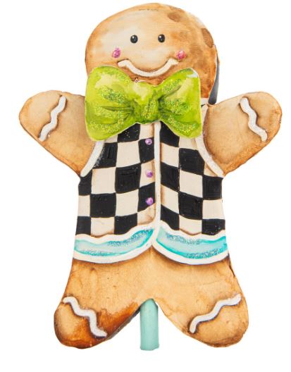 Gingerbread Boy Finial